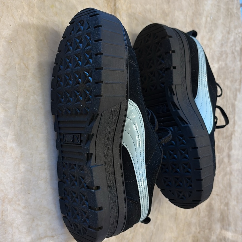 PUMA size 10 women's Mayze Sd X Dua Lipa Sneakers in Black - Picture 8 of 11